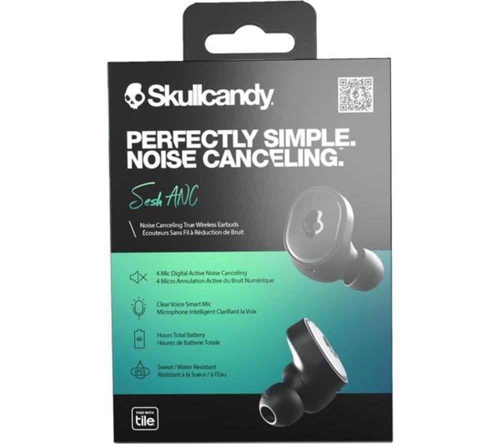 Audífonos true wireless earbuds online skullcandy sesh tw negros