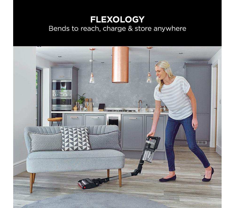 SHARK Stratos Anti Hair Wrap Plus Pet Pro IZ420UKT Cordless Vacuum Cleaner - Silver image number 9 of 15