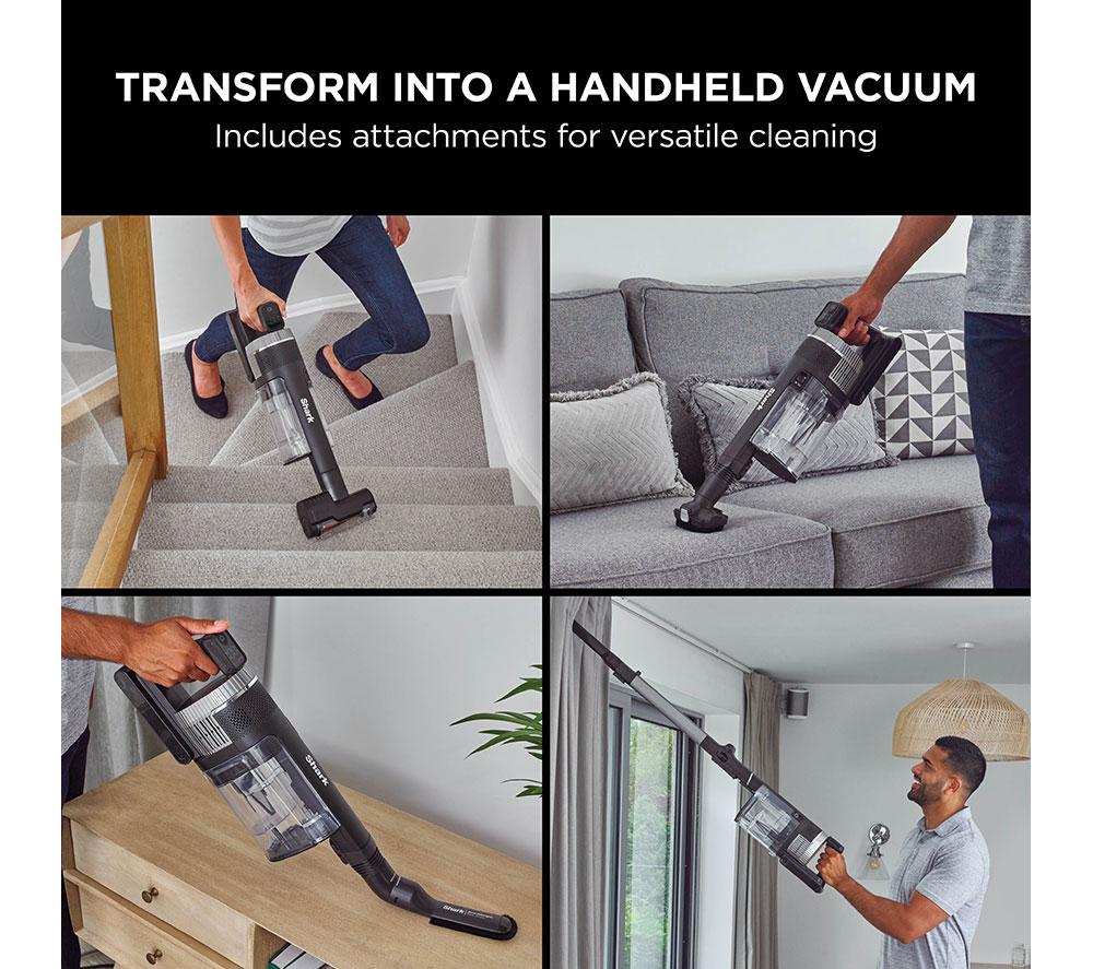 SHARK Stratos Anti Hair Wrap Plus Pet Pro IZ420UKT Cordless Vacuum Cleaner - Silver image number 10 of 15