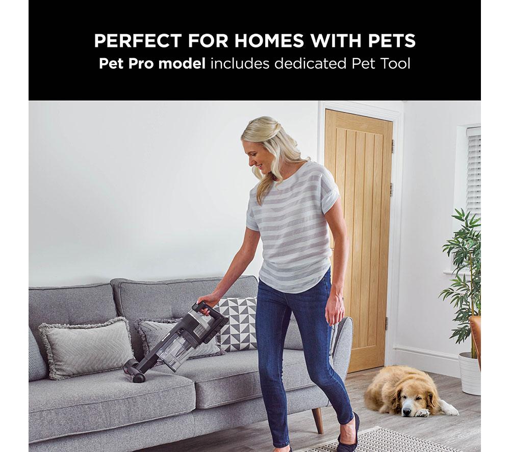 SHARK Stratos Anti Hair Wrap Plus Pet Pro IZ420UKT Cordless Vacuum Cleaner - Silver image number 11 of 15