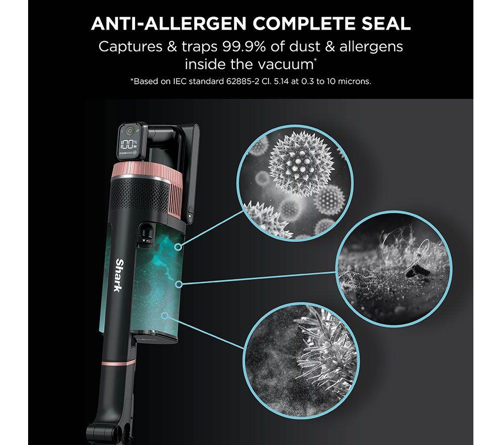 SHARK Stratos Anti Hair Wrap Plus IZ400UK Cordless Vacuum Cleaner - Rose Gold image number 22 of 27