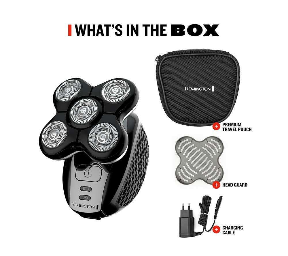 REMINGTON XR1500 Wet & Dry Rotary Head Shaver - Black image number 14 of 14