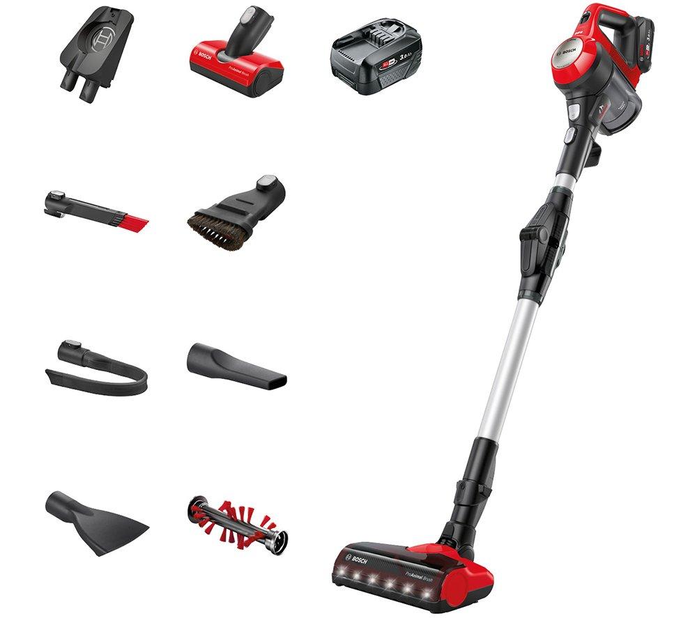 BOSCH Unlimited 7 Pet BCS71PETGB Auto Detect Cordless Vacuum Cleaner - Tornado Red, Red