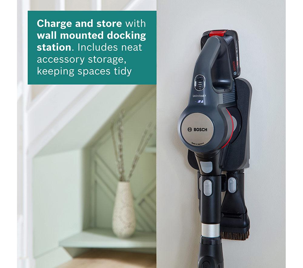 BOSCH Unlimited 7 BCS711GB Auto Detect Cordless Vacuum Cleaner - Granite image number 12 of 14