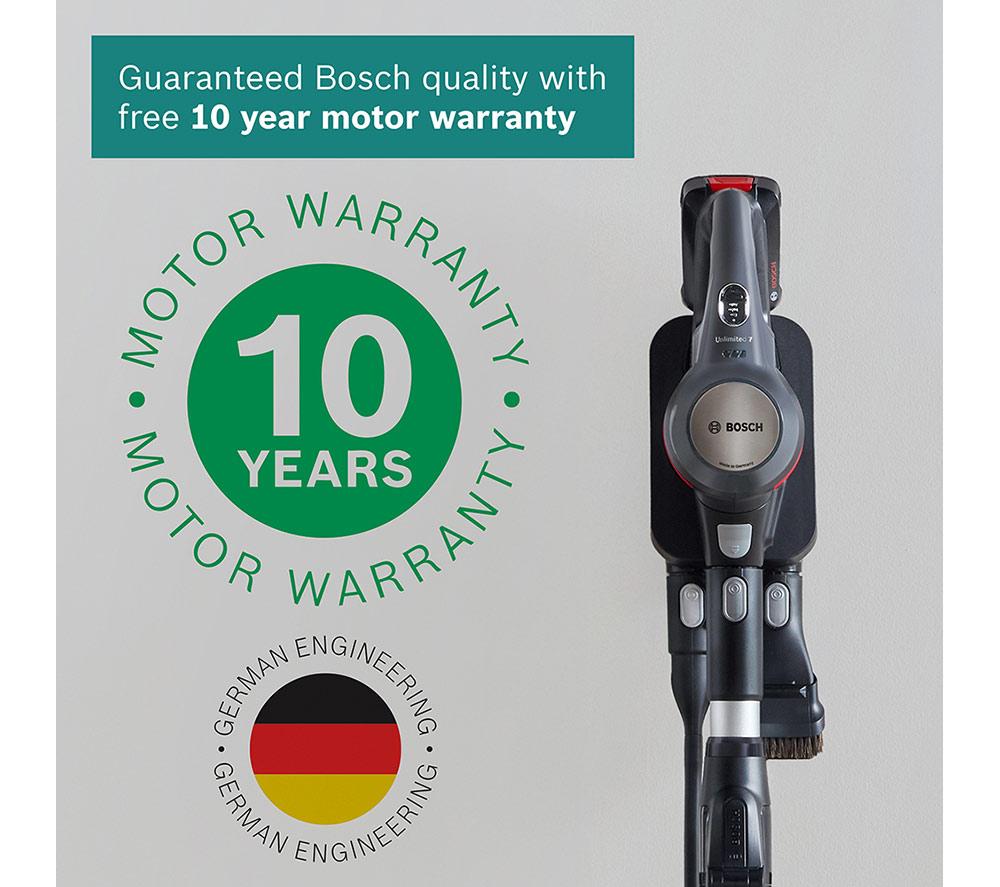 BOSCH Unlimited 7 BCS711GB Auto Detect Cordless Vacuum Cleaner - Granite image number 13 of 14