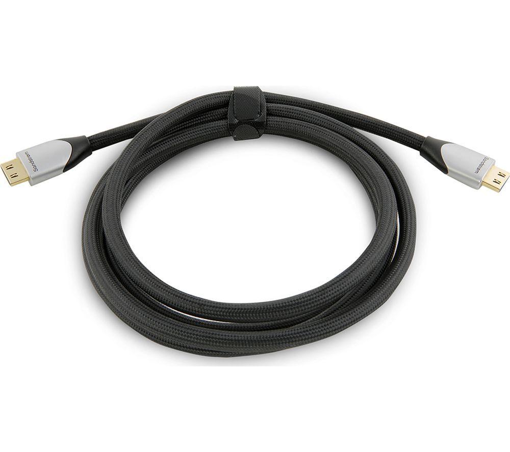 SANDSTROM Tilt 42 - 75" TV Bracket, 2 m High Speed HDMI Cable, Screen Cleaner & Cable Management Bundle image number 7 of 11