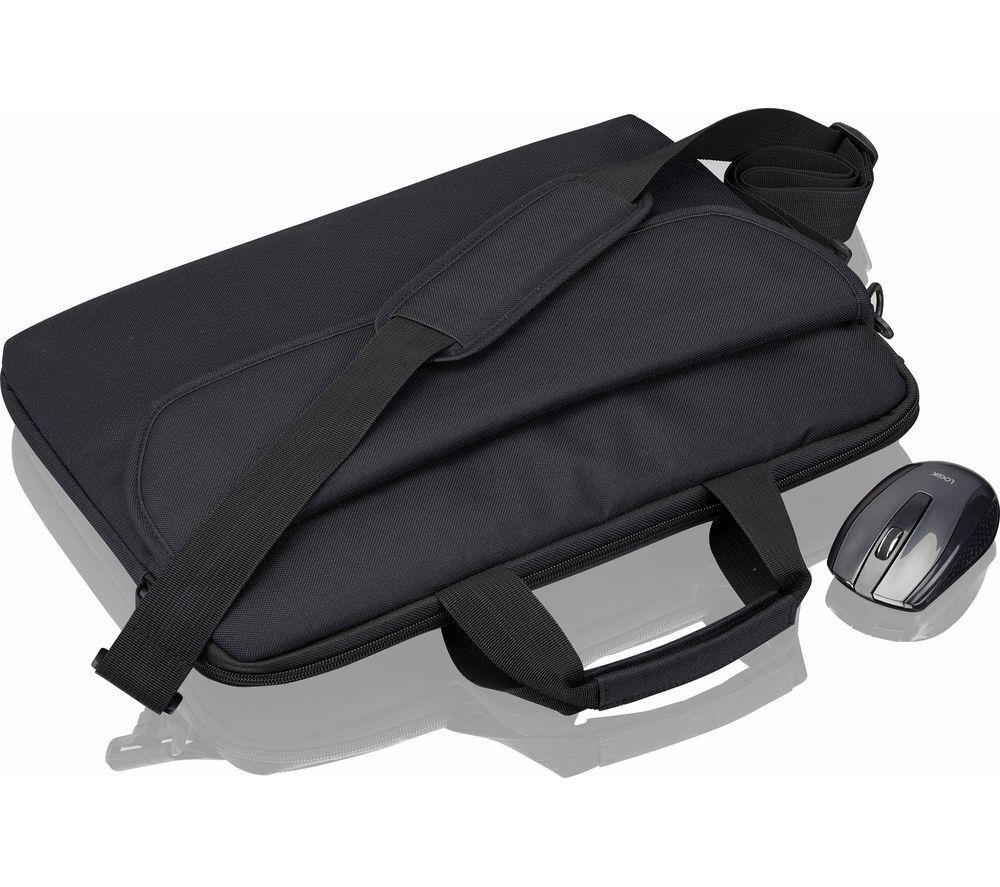 LOGIK 14.1" Laptop Bag, Wireless Mouse & Keyboard Bundle image number 3 of 6
