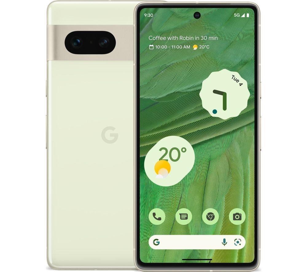 Buy GOOGLE Pixel 7 - 128 GB, Lemongrass | Currys