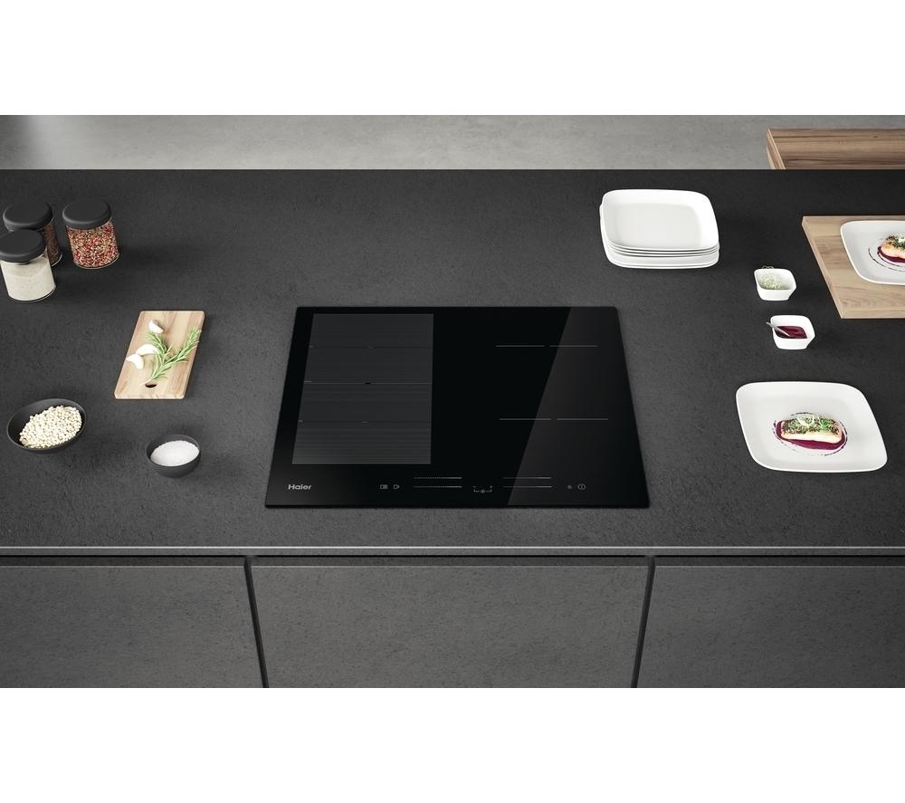 HAIER HAFRSJ64MC 59 cm Electric Induction Hob - Black image number 6 of 8