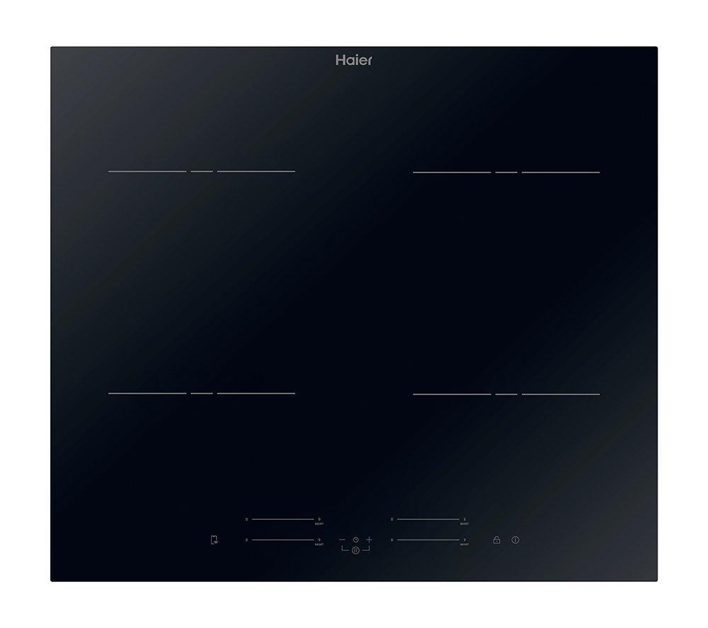 HAIER HAISJ64MC 59 cm Electric Smart Induction Hob - Black, Black