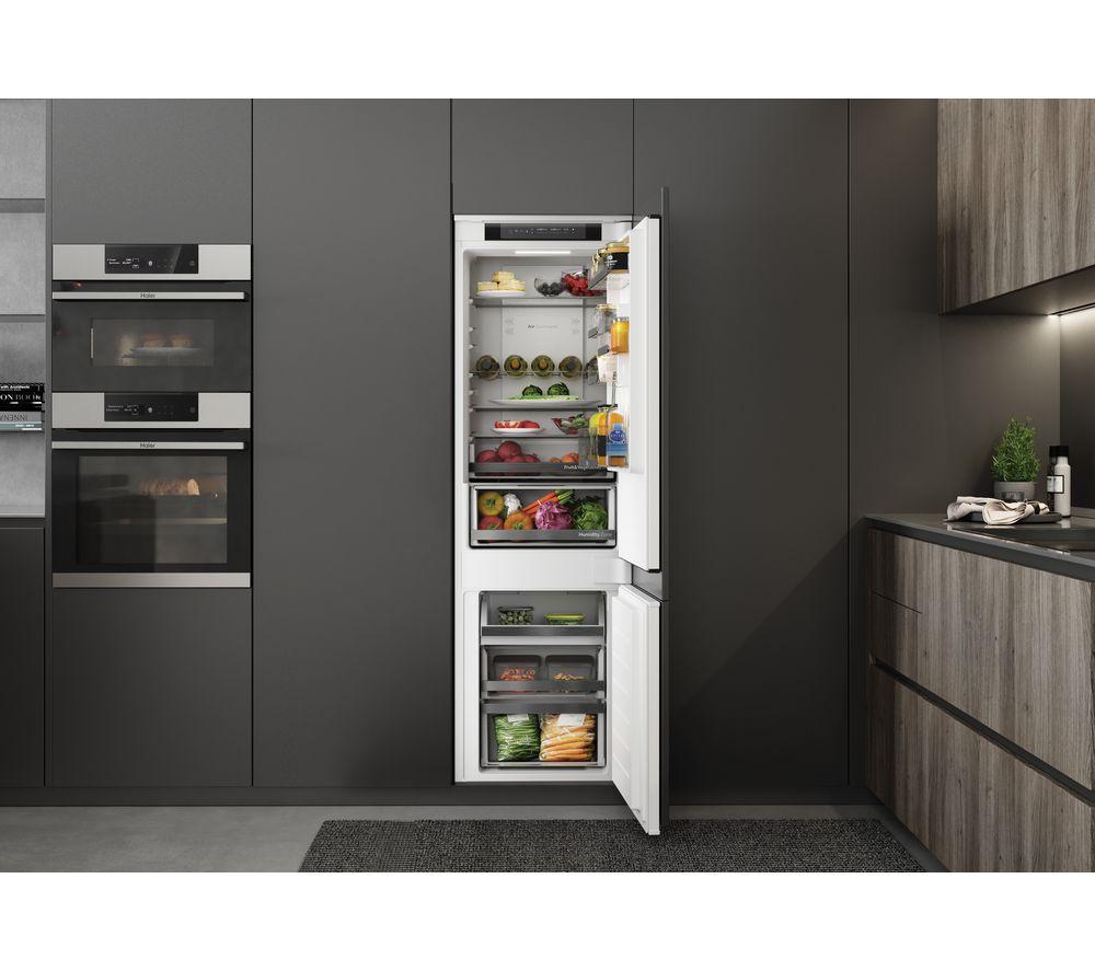 HAIER HBW5518EK Integrated Smart 70/30 Fridge Freezer - Sliding Hinge image number 6 of 11