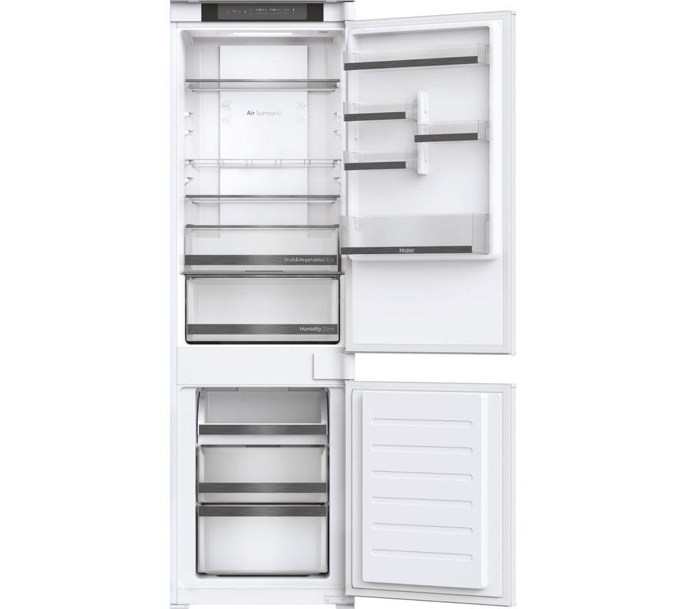 HAIER HBW5518EK Integrated Smart 70/30 Fridge Freezer - Sliding Hinge image number 8 of 11