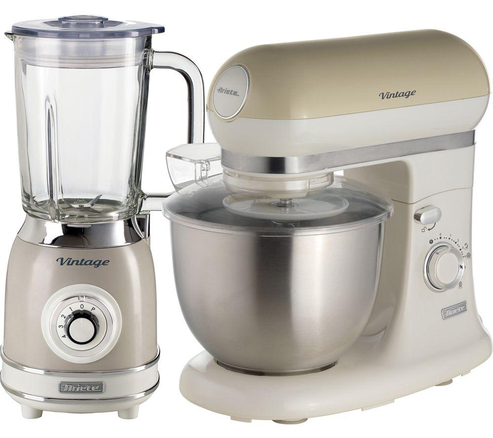 Ariete ARPK36 Vintage Stand Mixer and Glass Blender - 5.5L Mixer, 1.5L Blender, Cream - Image 9