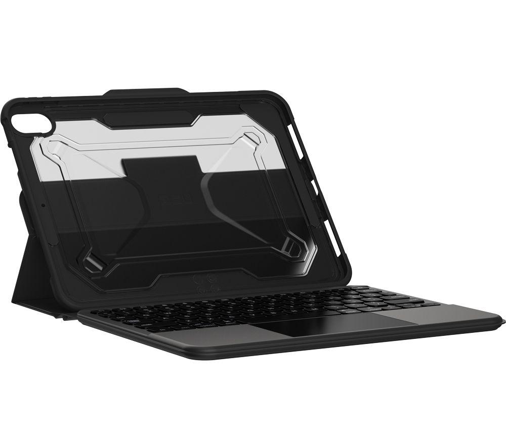 UAG Rugged 10.9 iPad (10th gen) Keyboard Folio - Black, Black