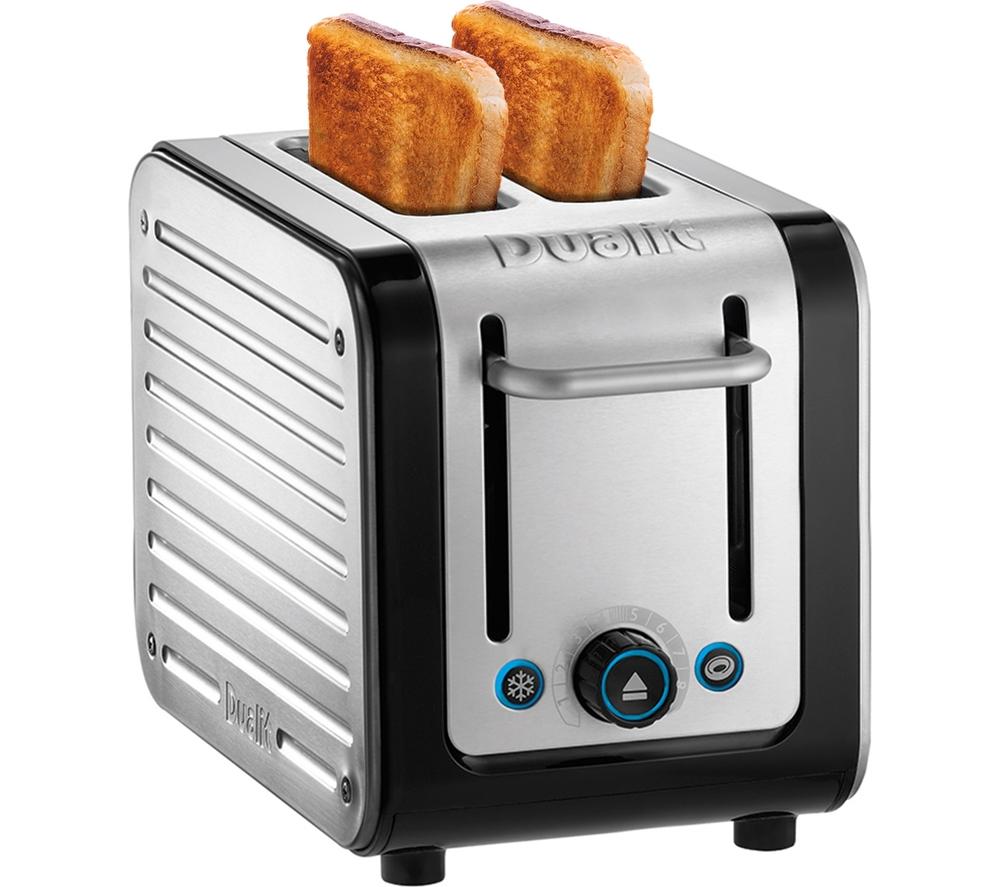 DUALIT Architect 26505 2-Slice Toaster - Black & Stainless Steel image number 3 of 8