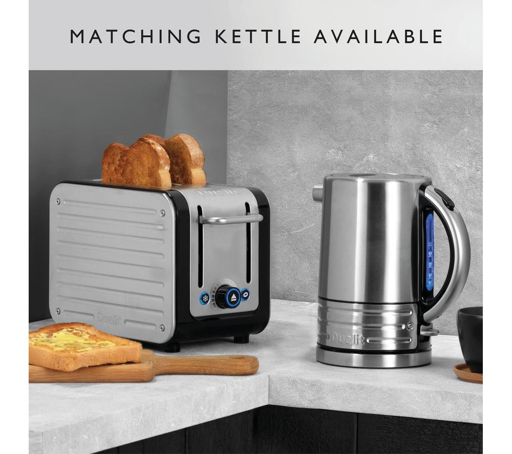 DUALIT Architect 26505 2-Slice Toaster - Black & Stainless Steel image number 4 of 8