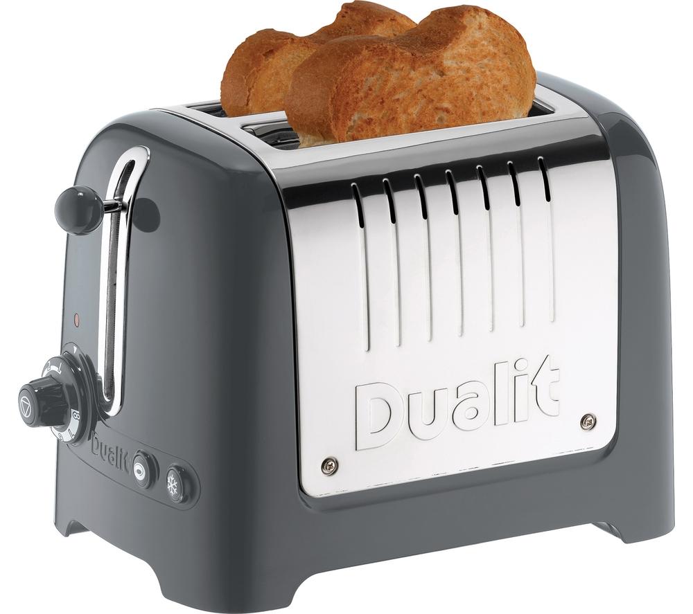 DUALIT Lite 26204 2-Slice Toaster - Grey image number 3 of 8