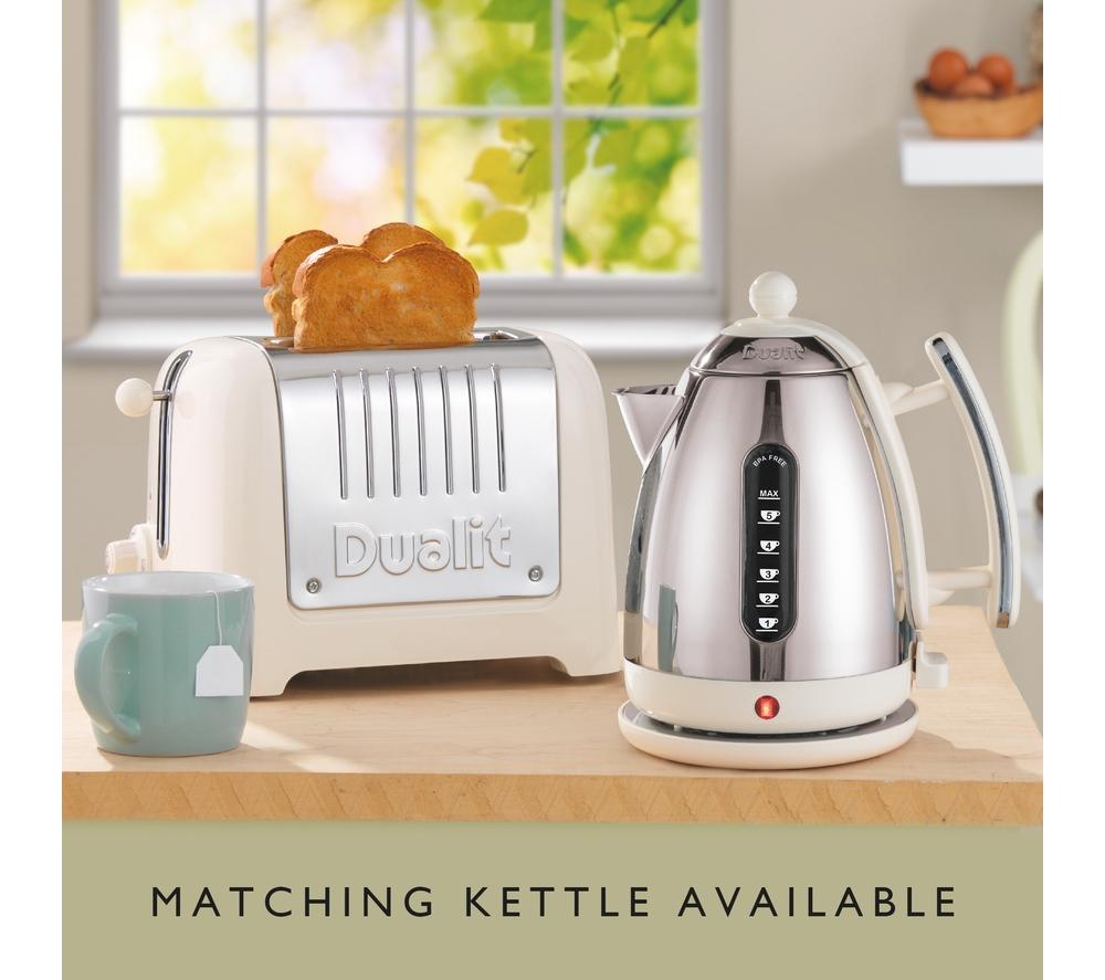 DUALIT Lite 26213 2-Slice Toaster - Canvas White image number 4 of 8