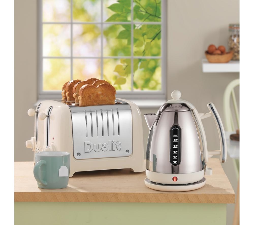 Dualit 2 Slice Toaster Lite - Canvas White