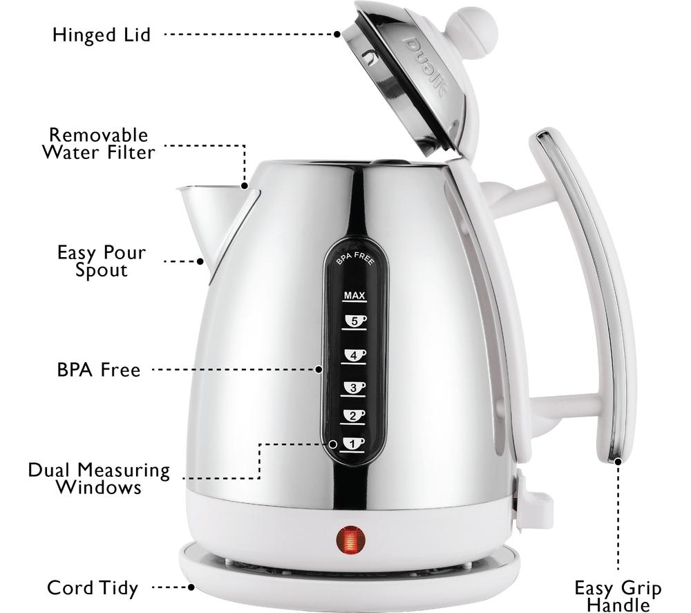 Buy DUALIT Lite 72015 Jug Kettle White Currys