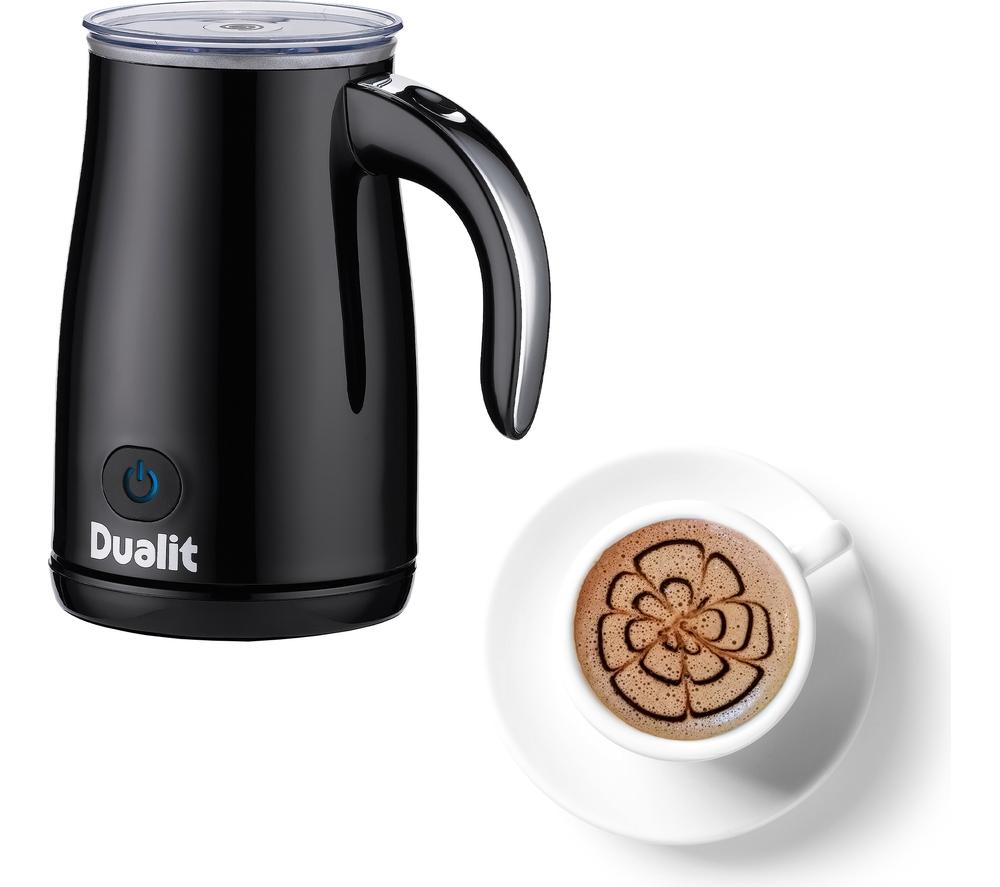 Dualit milk shop frother silver