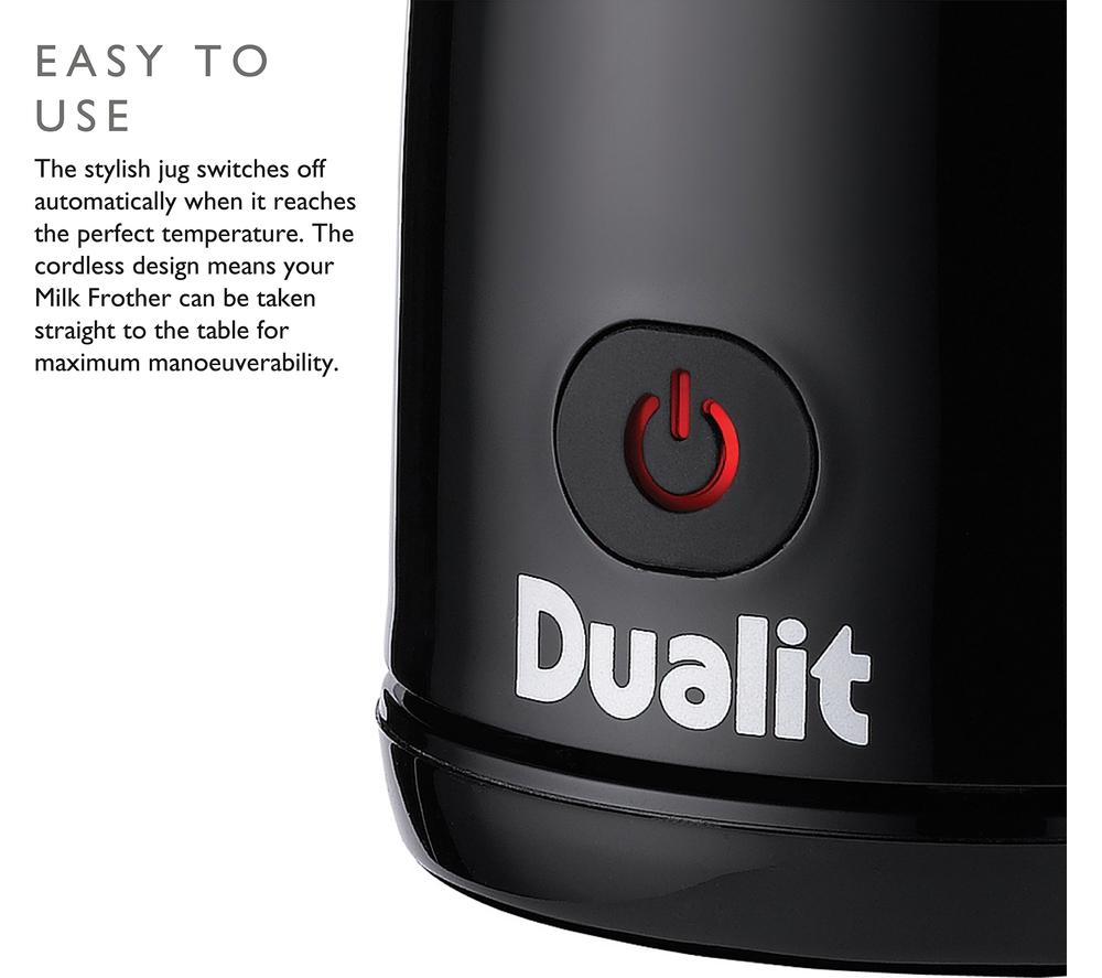 Dualit black hotsell milk frother