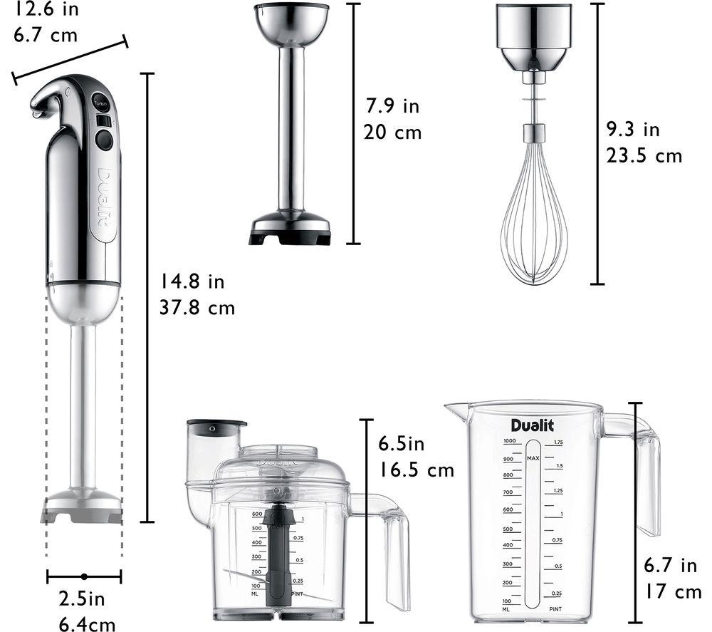 DUALIT 88910 Hand Blender - Silver image number 7 of 8