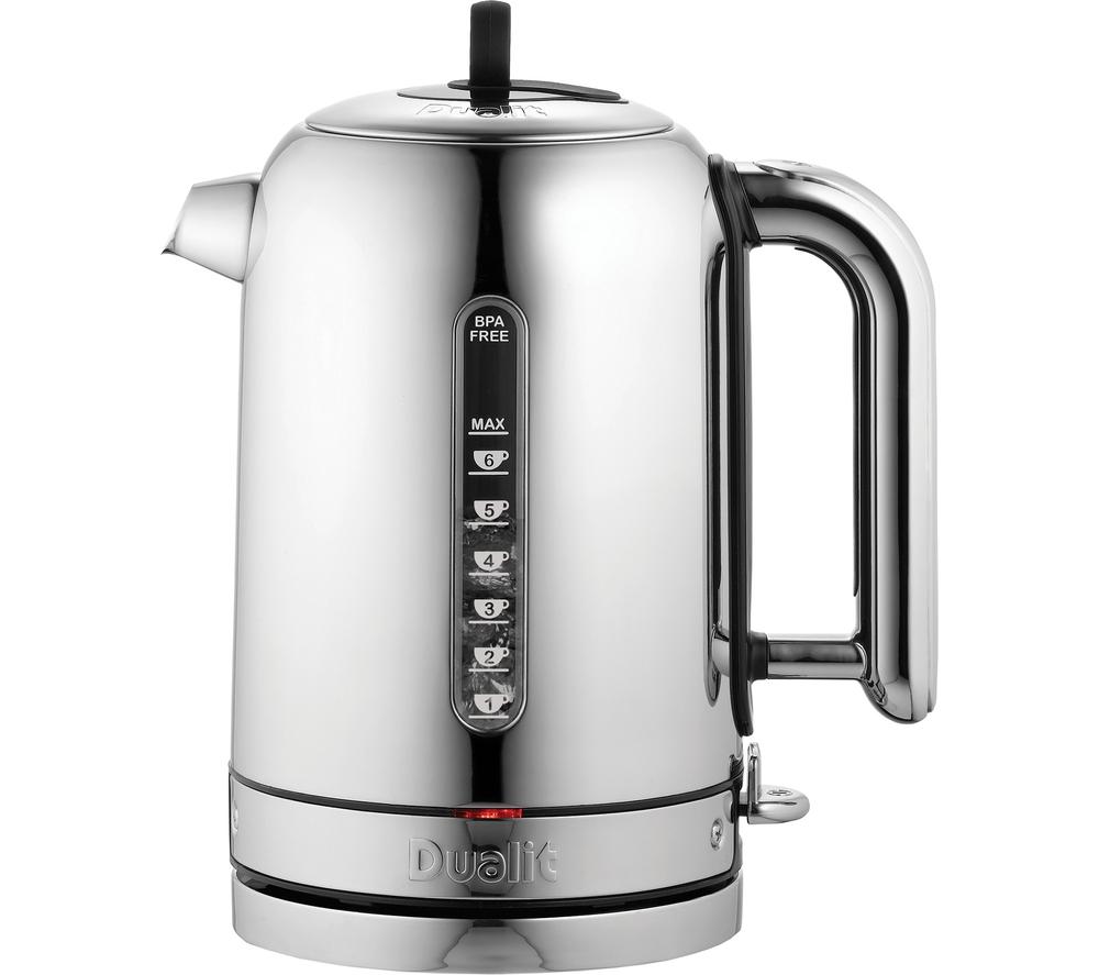 DUALIT Classic 72796 Jug Kettle - Polished, Stainless Steel