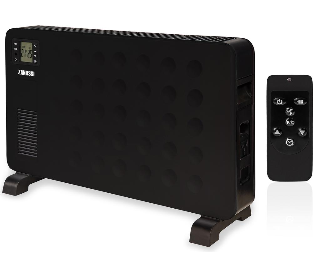 Buy a Hybrid Panel Heater with Thermostat, VASNER Konvi Black