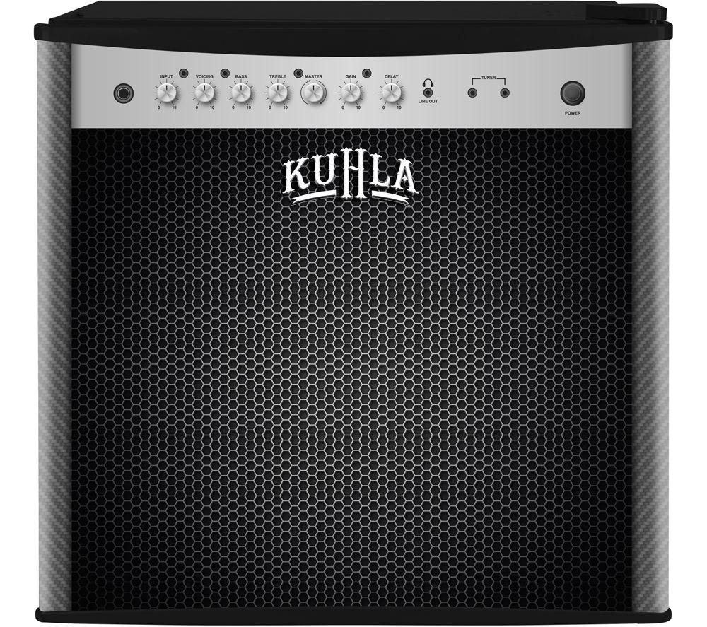 KUHLA KTTF4BGB-1004 Mini Fridge - Black, Patterned,Black
