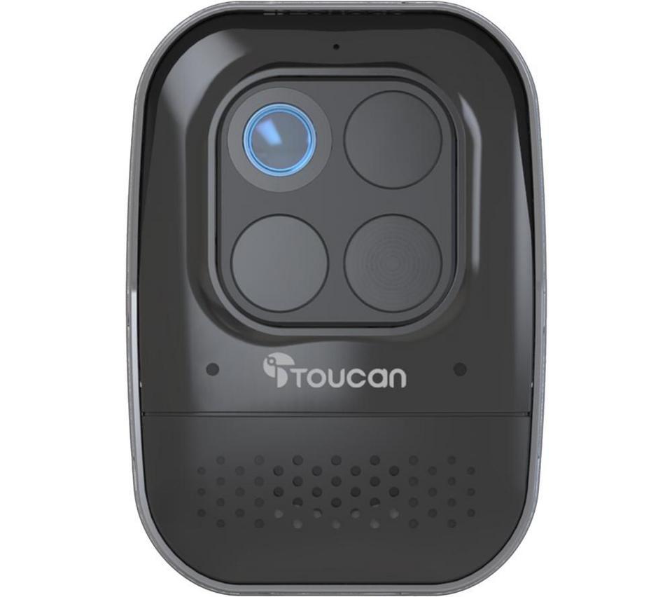 TOUCAN Pro TSCP05GR-MLDX Full HD 1080p WiFi Security Camera - Black