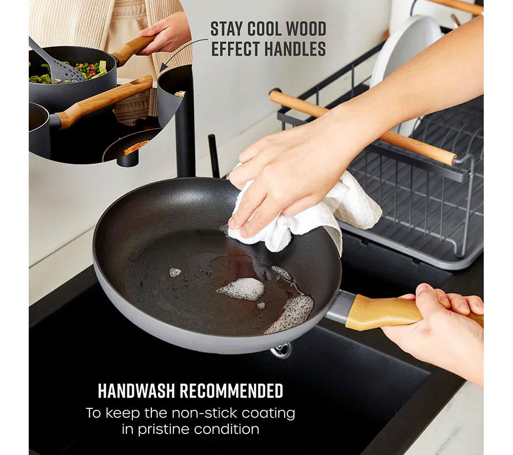 SWAN Nordic 4-piece Non-stick Pan Set - Grey image number 6 of 8