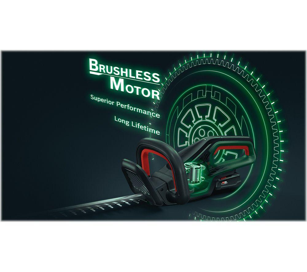 BOSCH Advanced HedgeCut 36V-65-28 Cordless Hedge Trimmer - Green & Black image number 3 of 5
