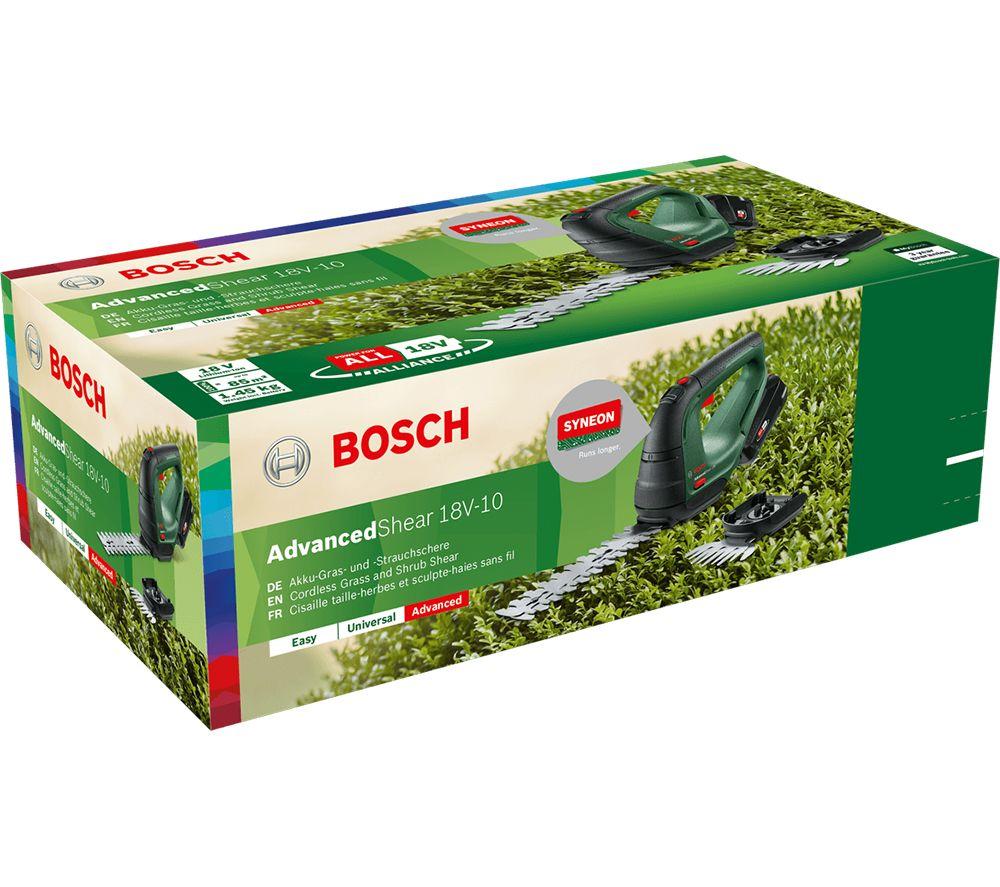 BOSCH Advanced Shear 18V-10 Cordless Shrub & Grass Shear Set with 1 Battery image number 3 of 3