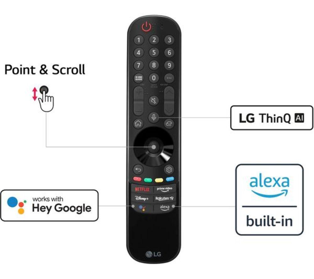 LG 65NANO766QA.AEK 65' Smart 4K Ultra HD HDR LED TV with Google Assistant & Amazon Alexa - image 5