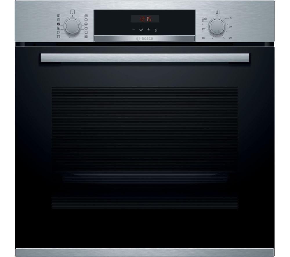 BOSCH Serie 4 HRS574BS0B Electric Pyrolytic Oven - Stainless Steel, Stainless Steel