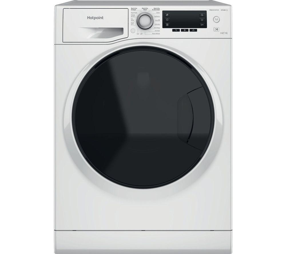 HOTPOINT ActiveCare NDD 11726 DA UK 11 kg Washer Dryer - White, White