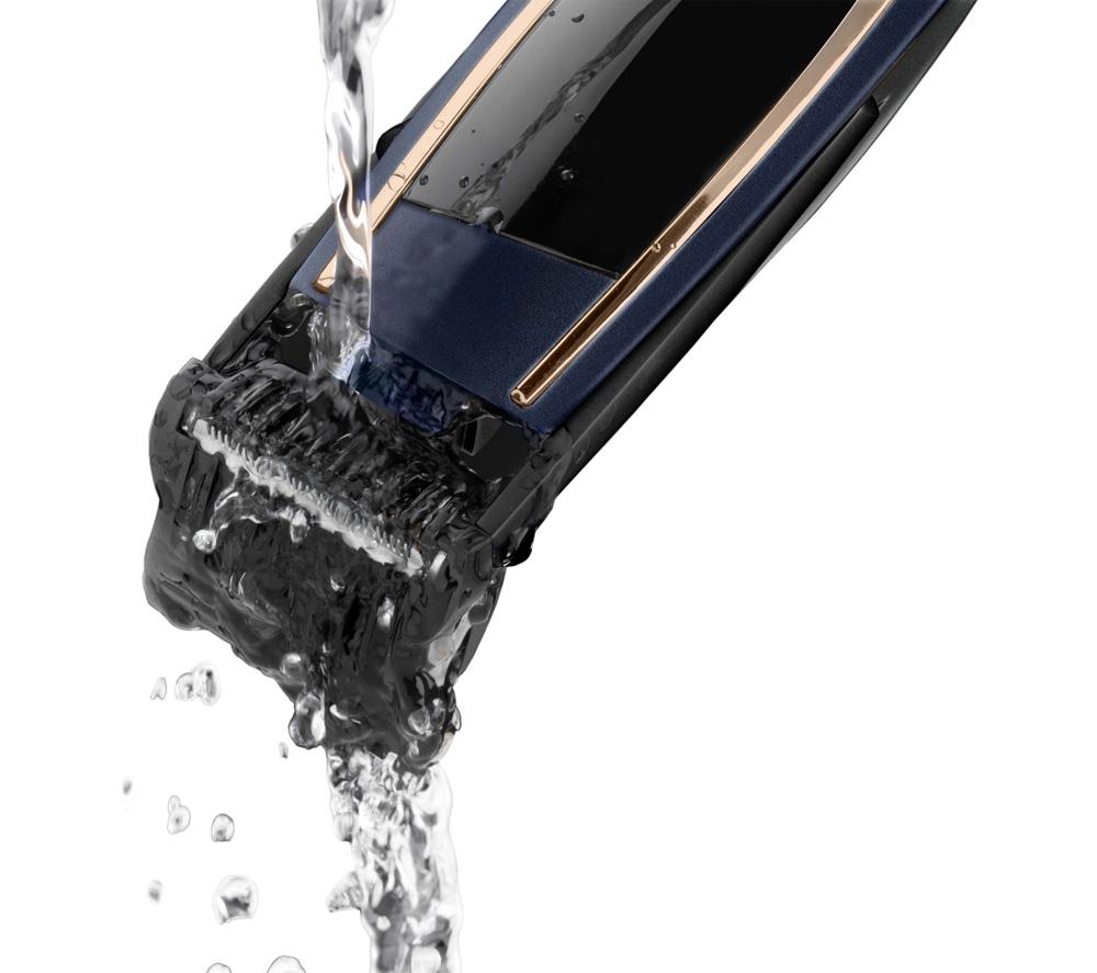 BABYLISS Super Stubble XTP Wet & Dry Beard Trimmer - Blue & Gold image number 5 of 9