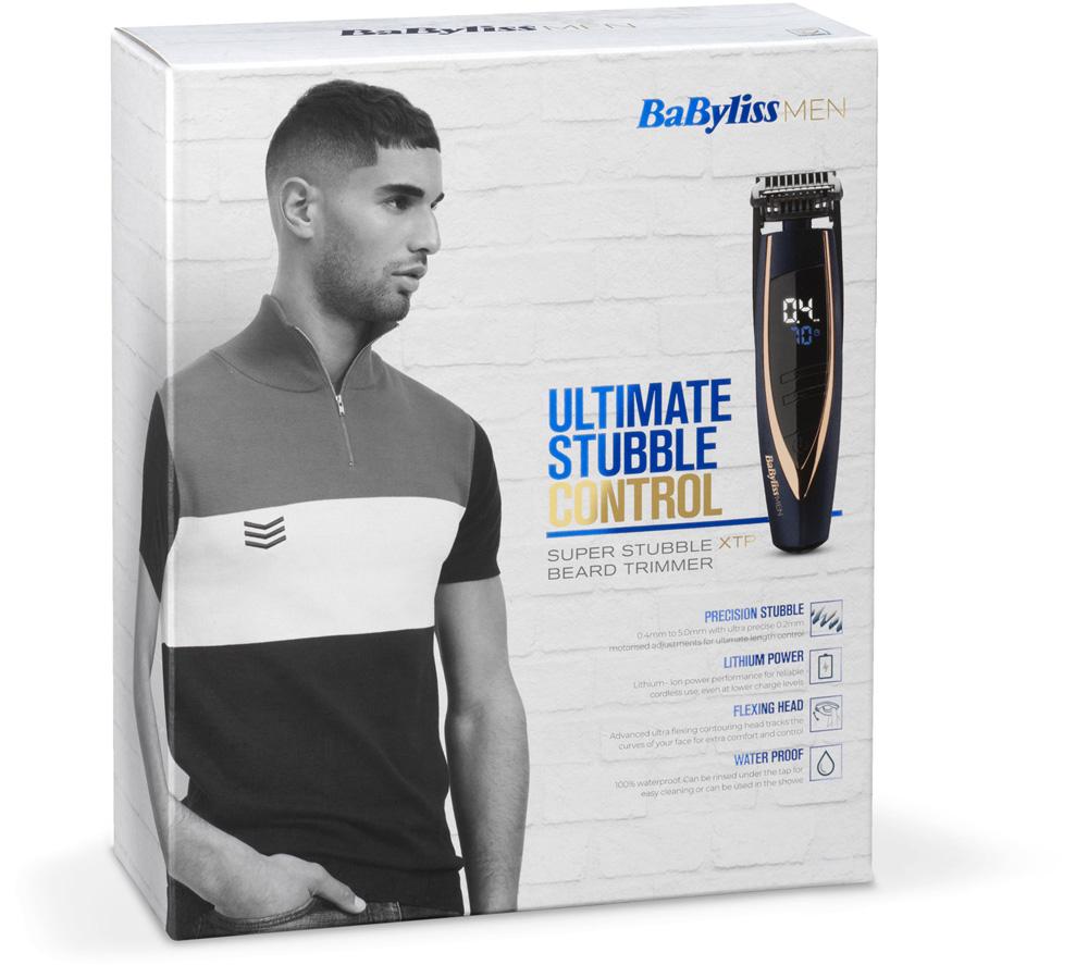 Buy BABYLISS Super Stubble XTP Wet Dry Beard Trimmer Blue