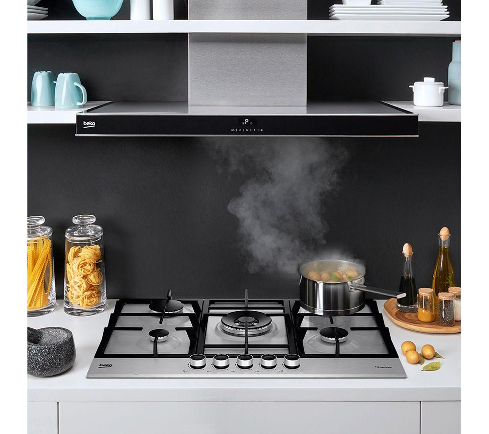 BEKO Pro HIAW75225SXE 75 cm Gas Hob - Stainless Steel image number 5 of 10