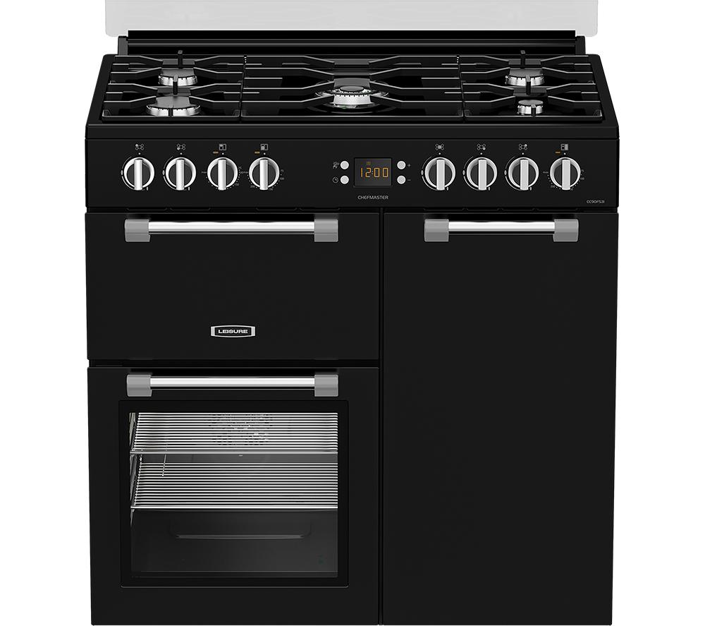 LEISURE CC90F531K 90 cm Dual Fuel Range Cooker - Black image number 2 of 15