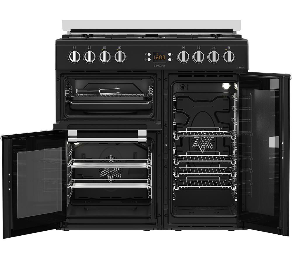 LEISURE CC90F531K 90 cm Dual Fuel Range Cooker - Black image number 6 of 15