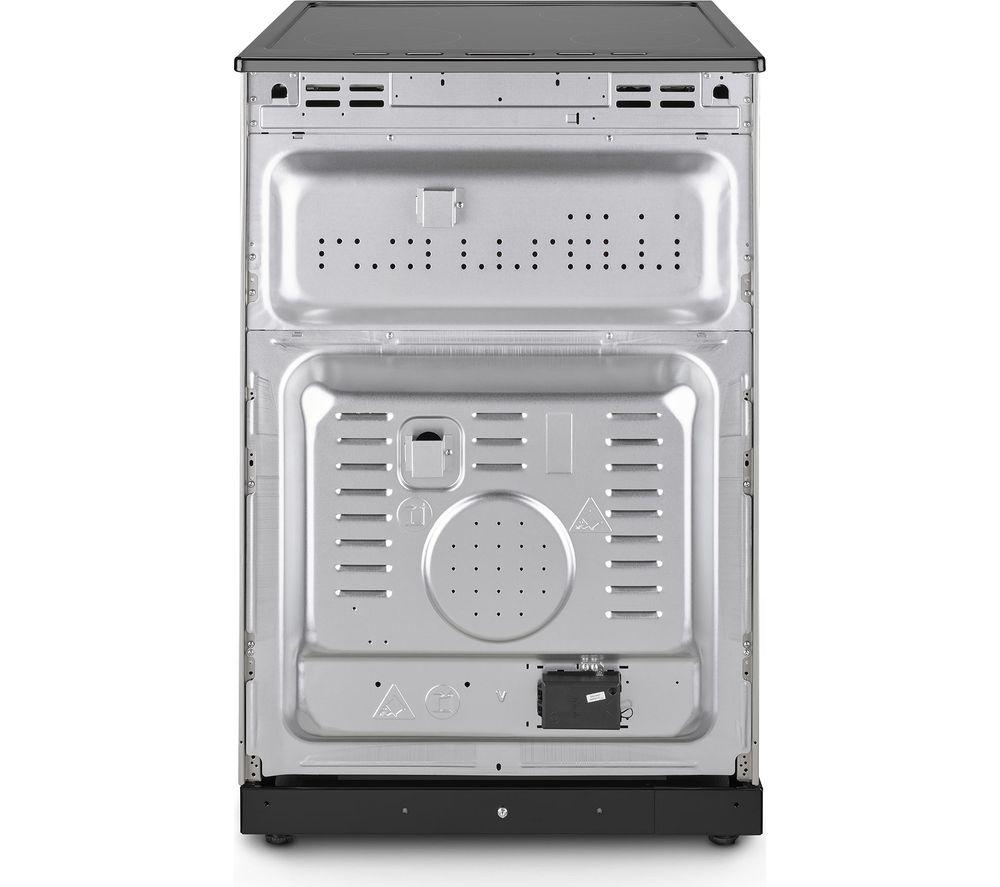 MONTPELLIER MDOC60FS 60 cm Electric Ceramic Cooker - Black & Silver image number 5 of 5