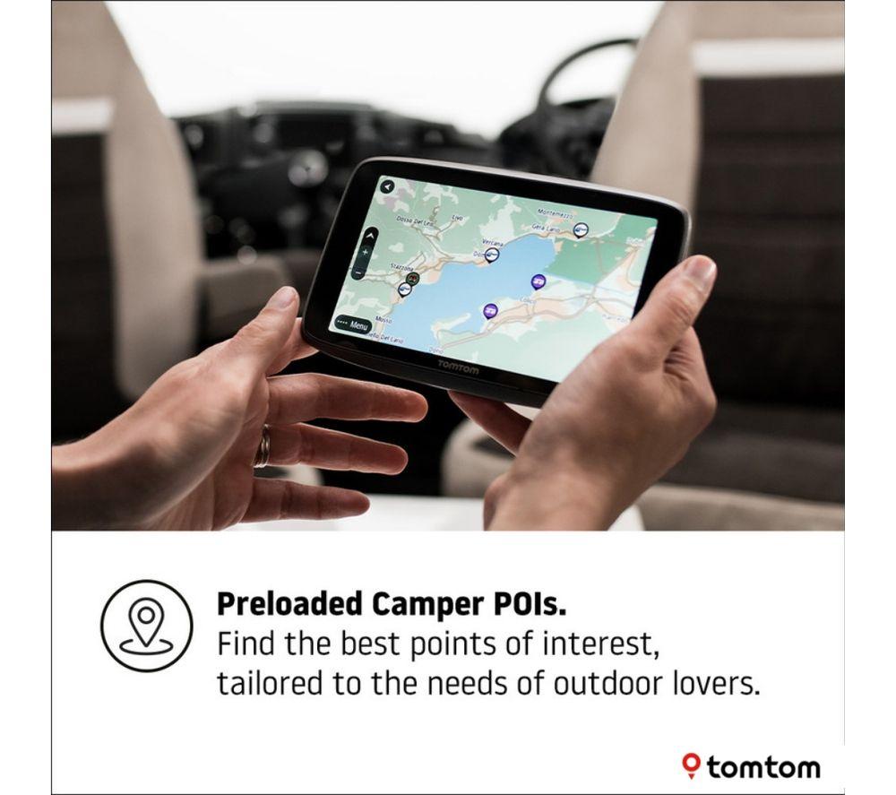 TOMTOM GO Camper Tour 6" Sat Nav - Full Europe Maps image number 4 of 9