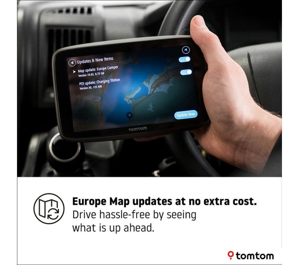 TOMTOM GO Camper Tour 6" Sat Nav - Full Europe Maps image number 6 of 9