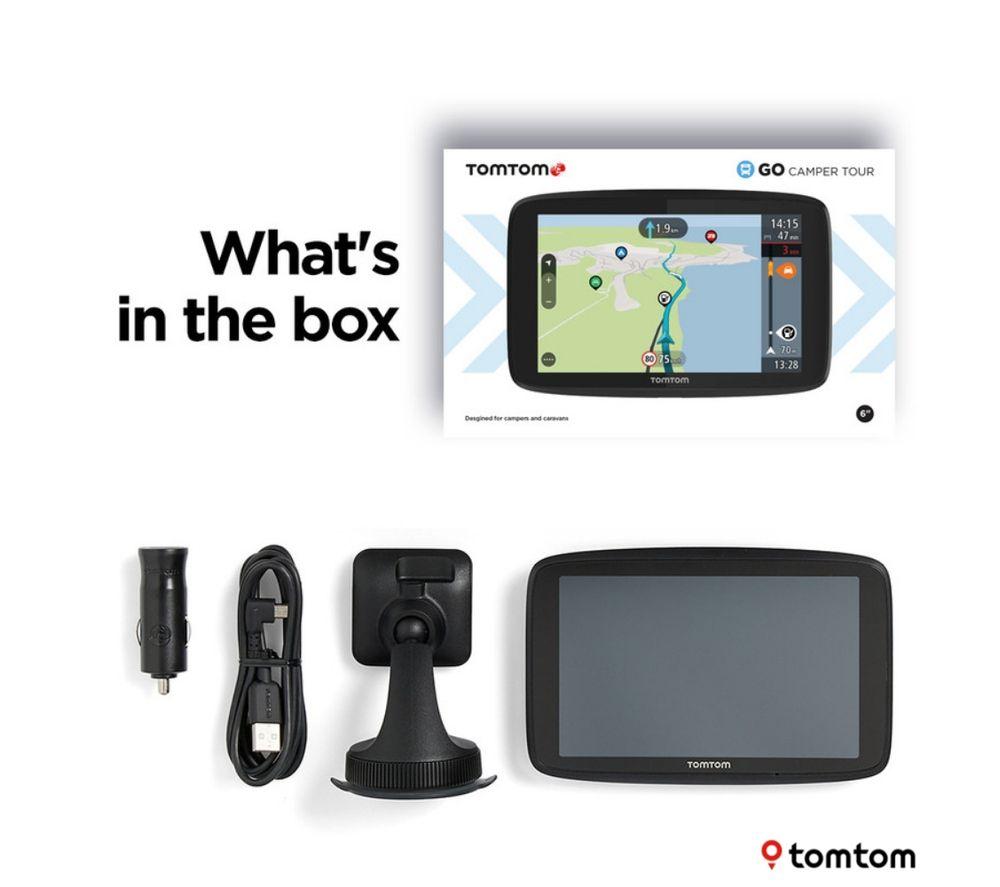TOMTOM GO Camper Tour 6" Sat Nav - Full Europe Maps image number 7 of 9