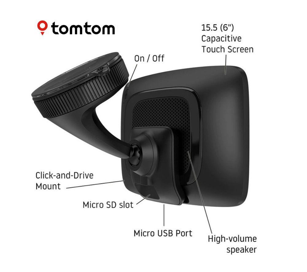TOMTOM GO Camper Tour 6" Sat Nav - Full Europe Maps image number 8 of 9