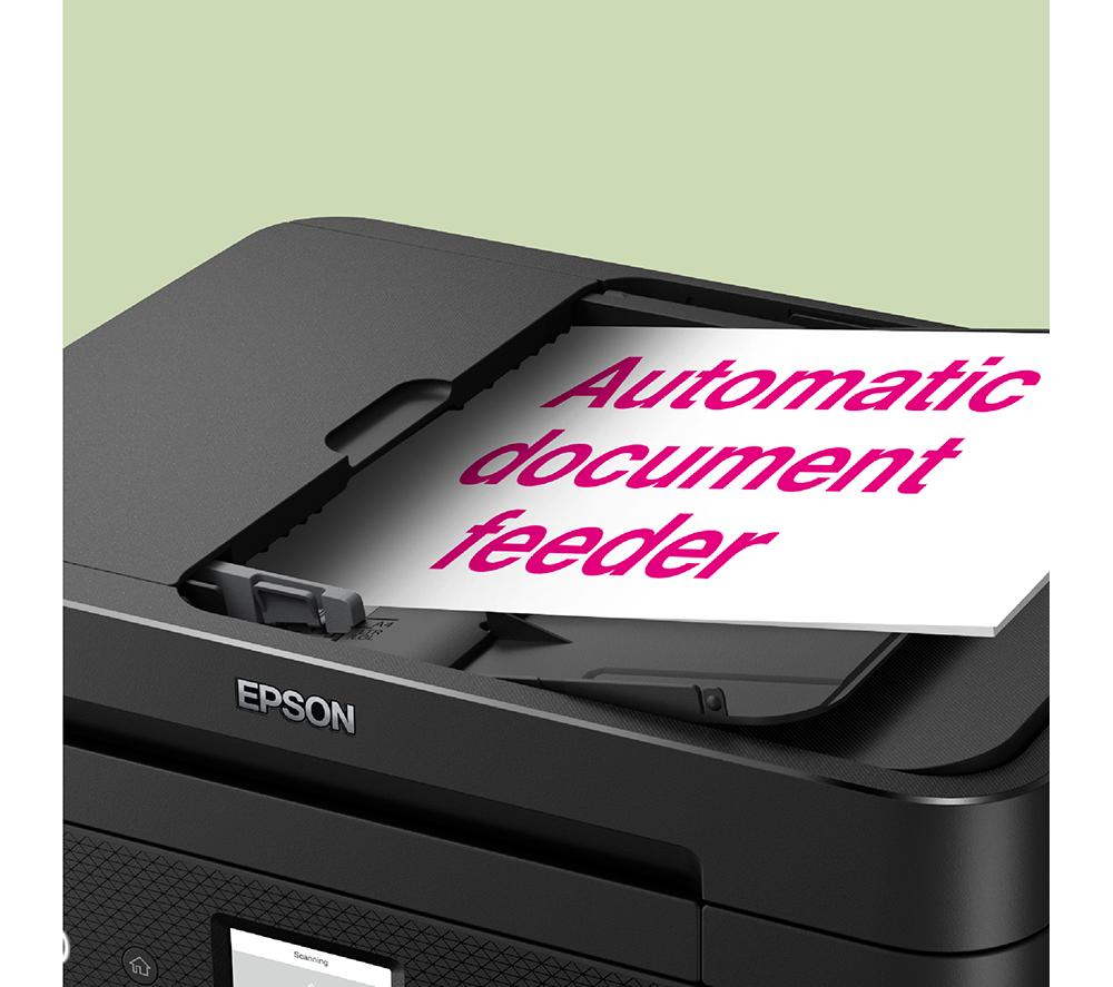 EPSON WorkForce WF-2960DWF All-in-One Wireless Inkjet Printer with Fax image number 3 of 9