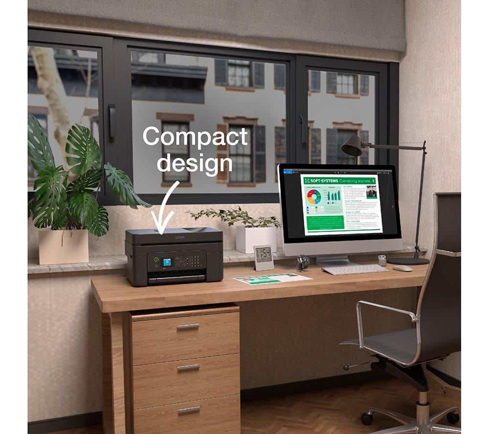 EPSON WorkForce WF-2930DWF All-in-One Wireless Inkjet Printer & Fax with 6 Months ReadyPrint Subscription image number 7 of 12