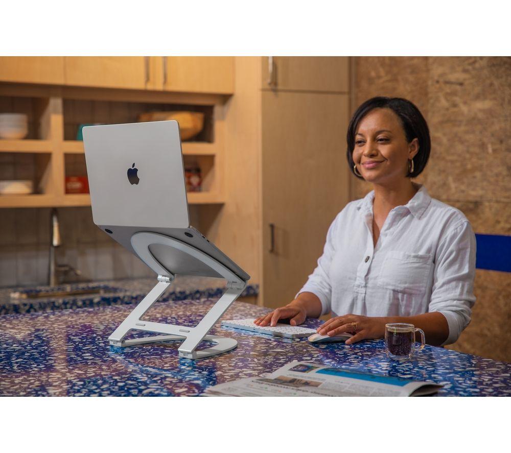 TWELVE SOUTH Curve Flex Laptop Stand - Matt White image number 14 of 16